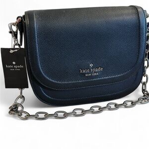 Kate Spade New York Blake Leather Saddle Bag
6.8"'h x 8.6"W x 1.6"d
Black
NWT